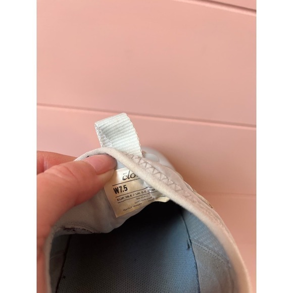 Clove Light Blue Holographic Limited Edition Nursing Tennis Shoes - Picture 9 of 9